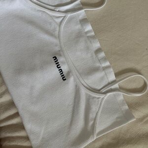 Miumiu cami tank top